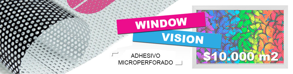 Adhesivo Microperforado